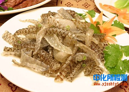 鱼皮成分检测