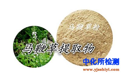 马鞭草检测